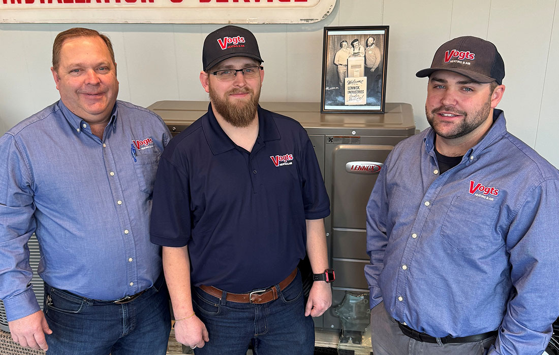 Vogts team in their office